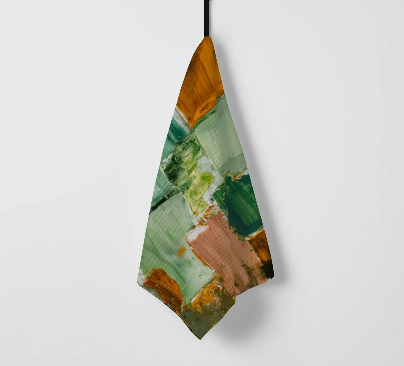 Verdant Patchwork Calm theedoek van Dream Spectrum