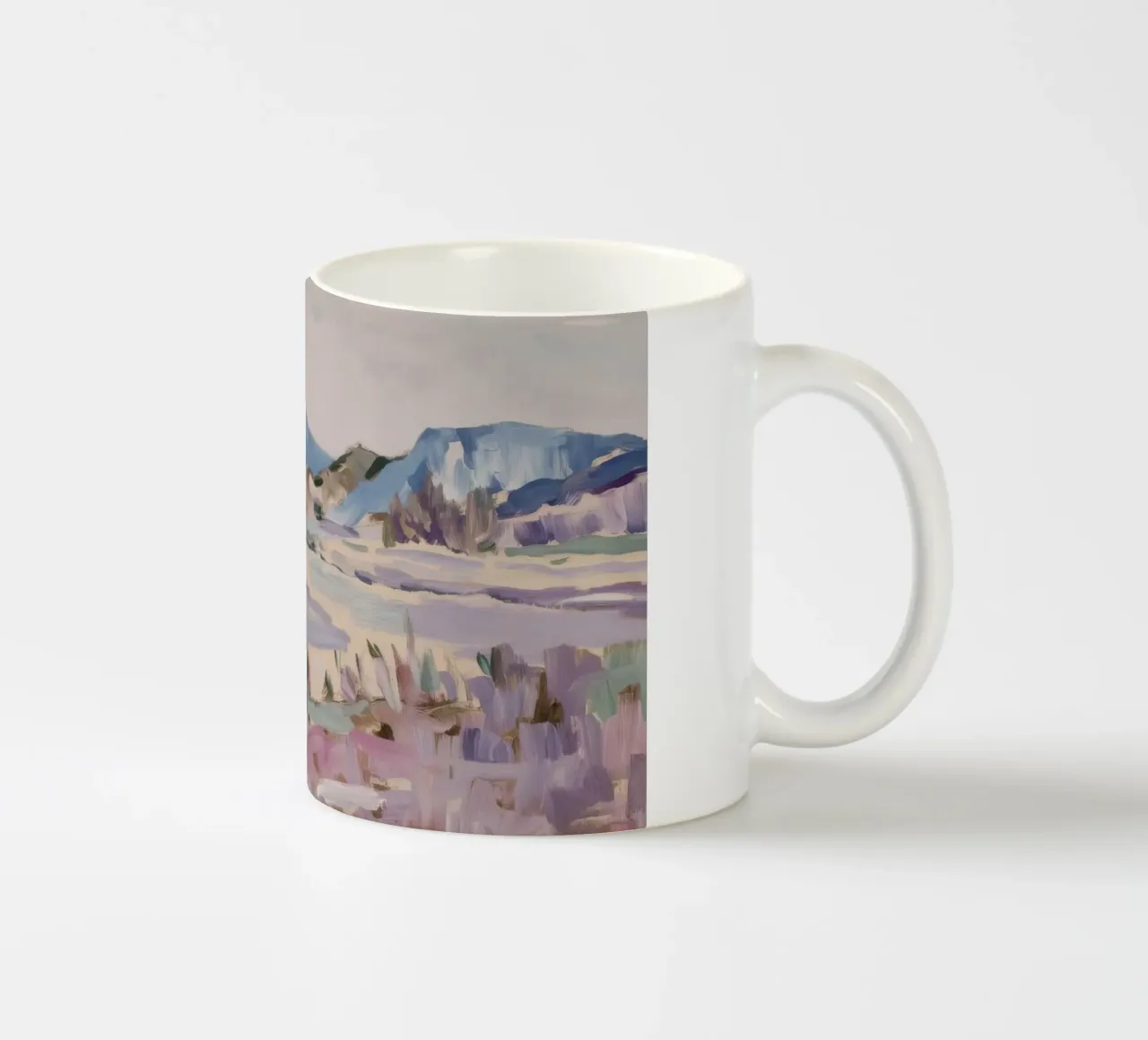 Nebbia del picco distante tazza in ceramica da Celestial Harmony