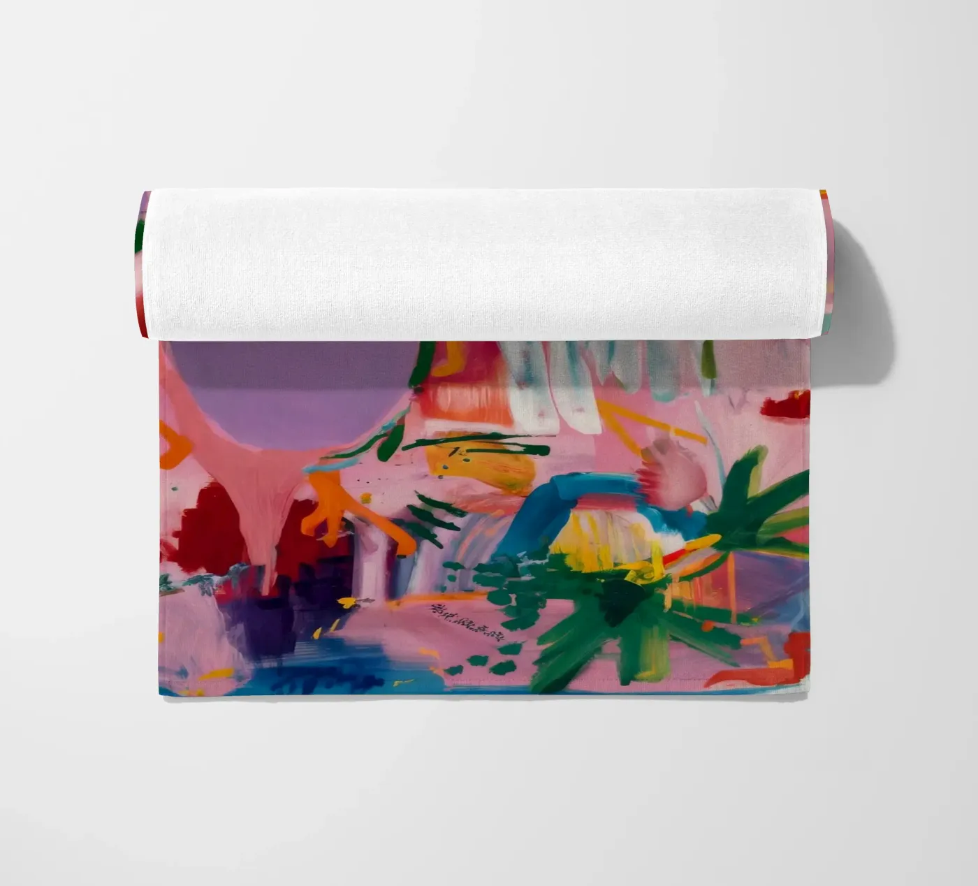 Vivid Abstract Flow telo mare da Opal Strokes