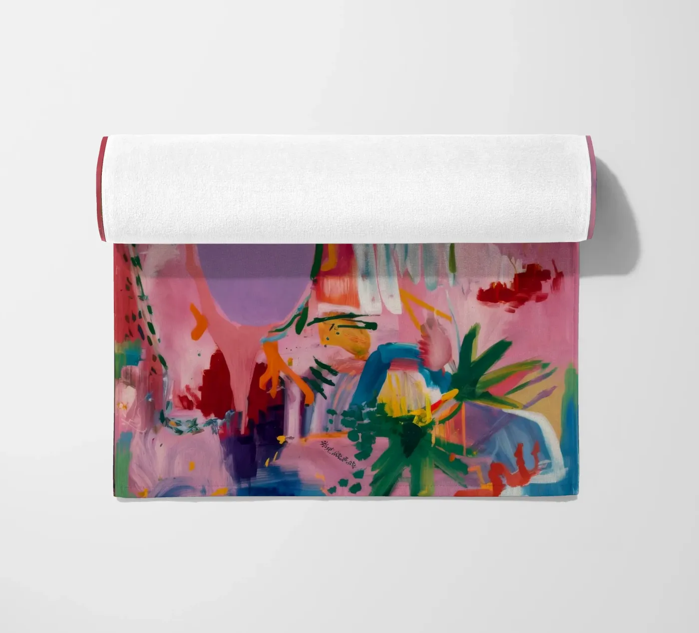 Vivid Abstract Flow telo mare da Opal Strokes