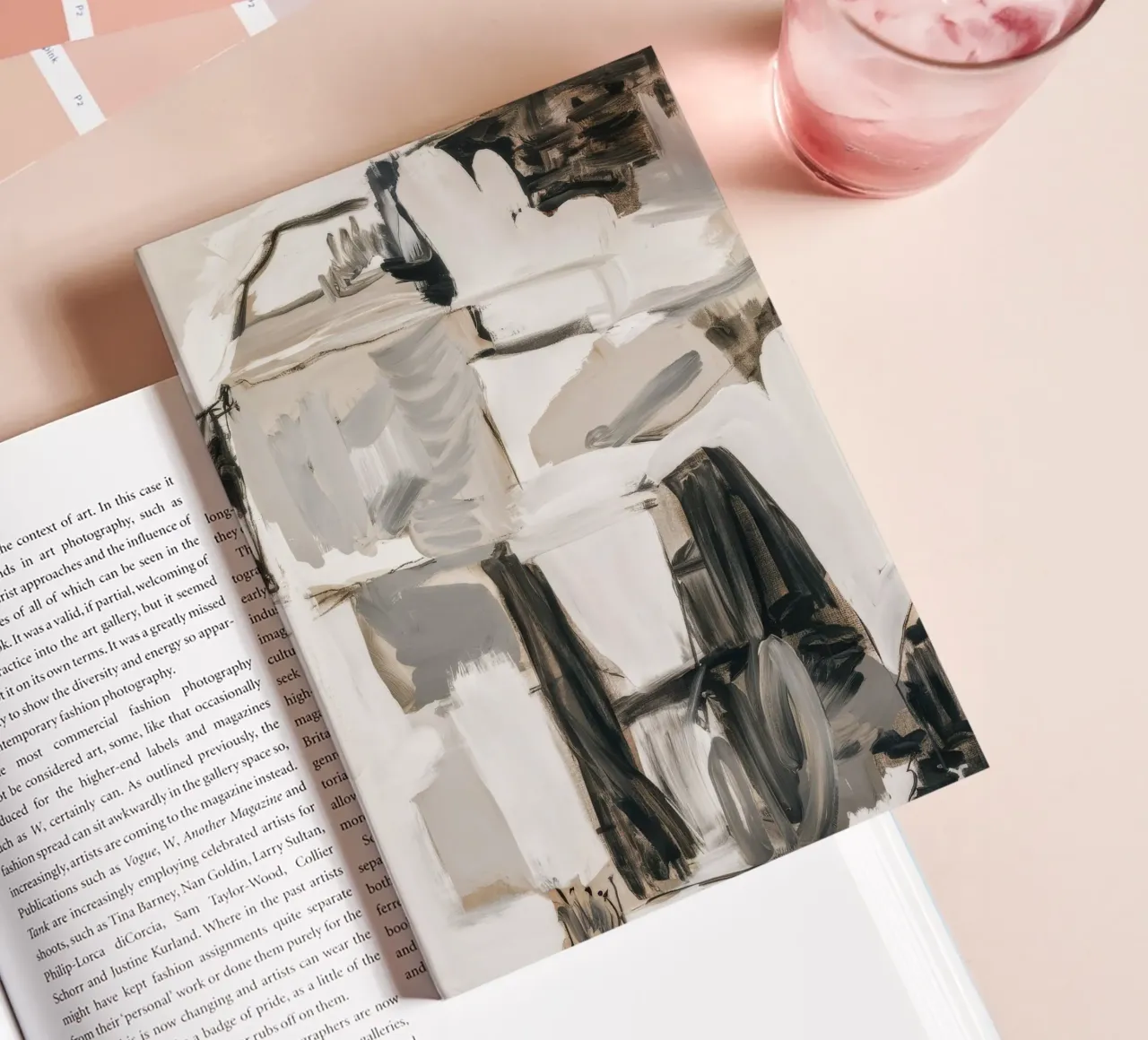 Monochrome Structural Divide notebook by Dream Spectrum