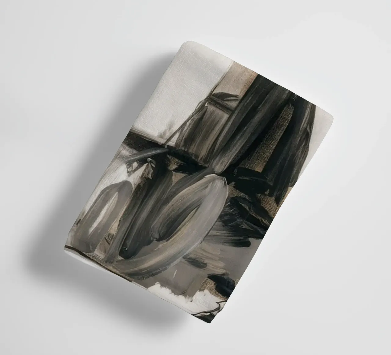 Monochrome Structural Divide towel by Dream Spectrum
