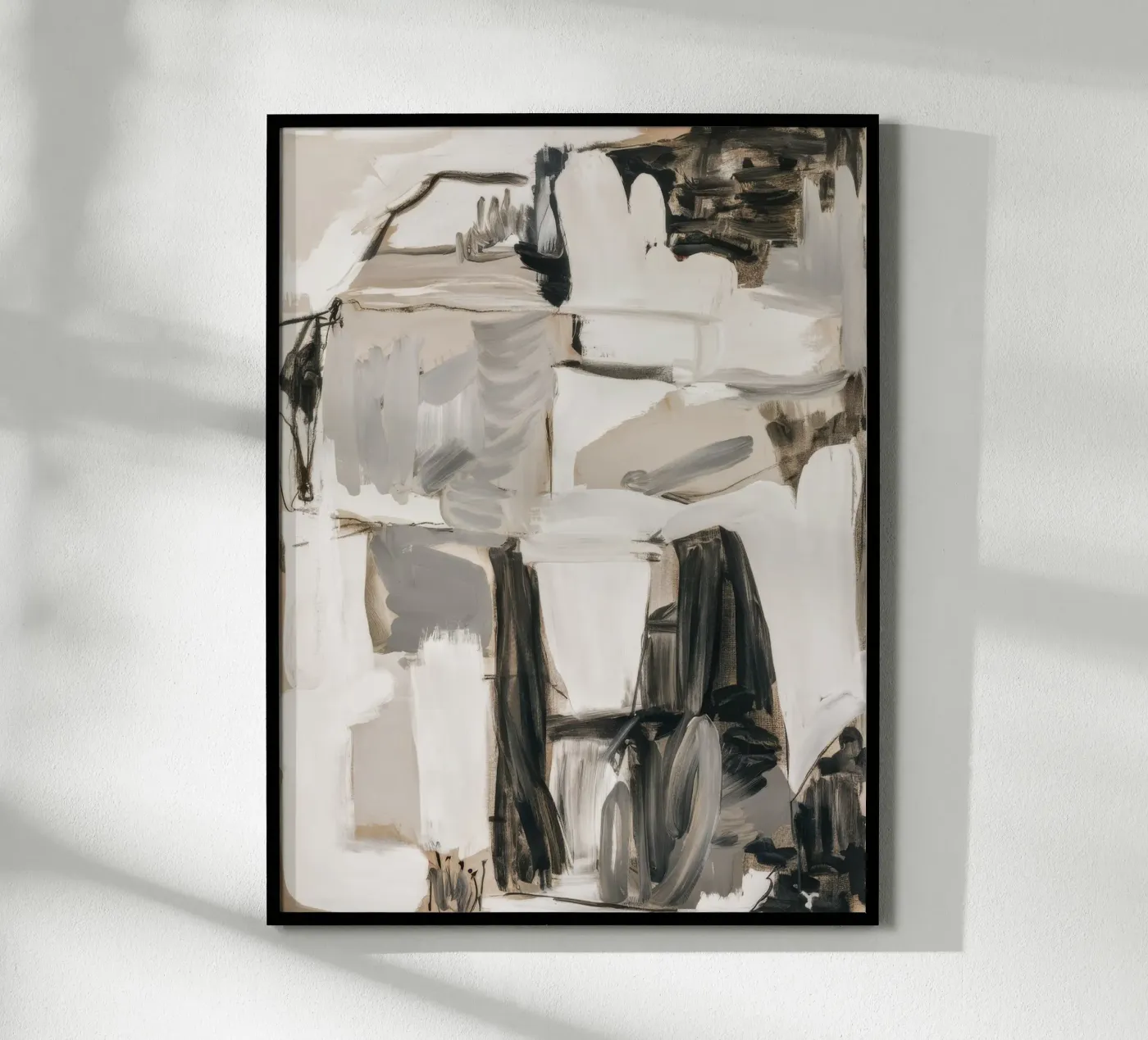 Division structurelle monochrome poster de Dream Spectrum