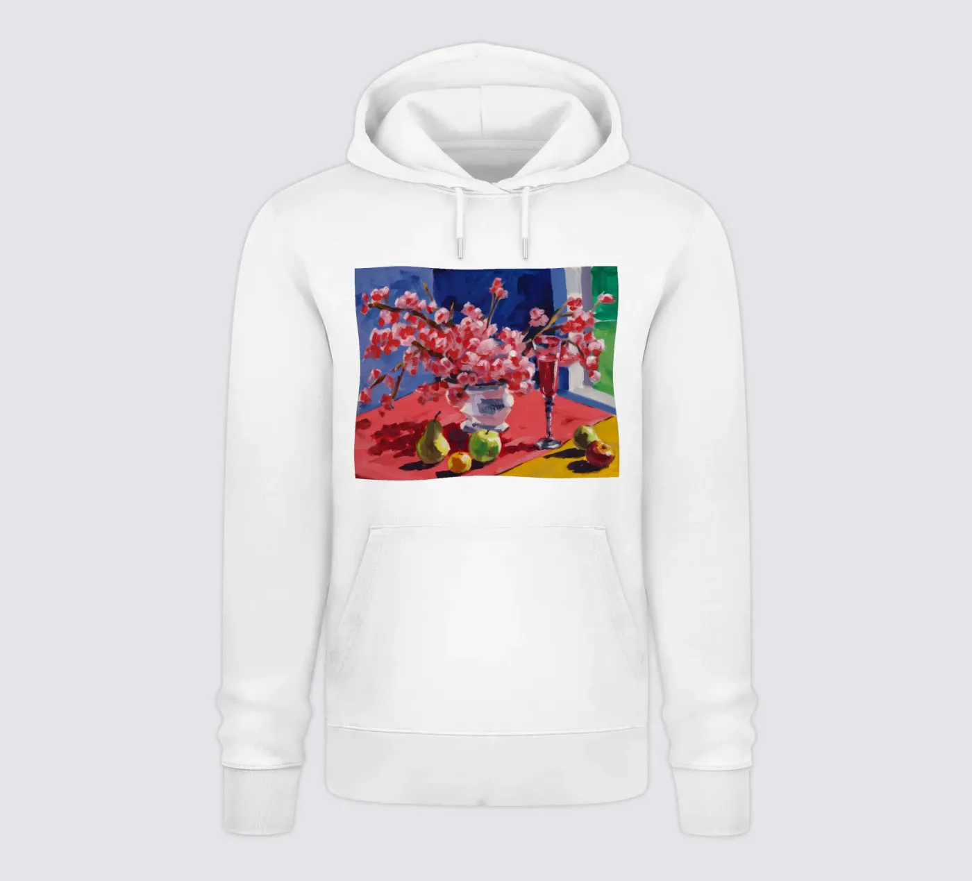 Ruby Bloom Contrast hoodie van Celestial Harmony