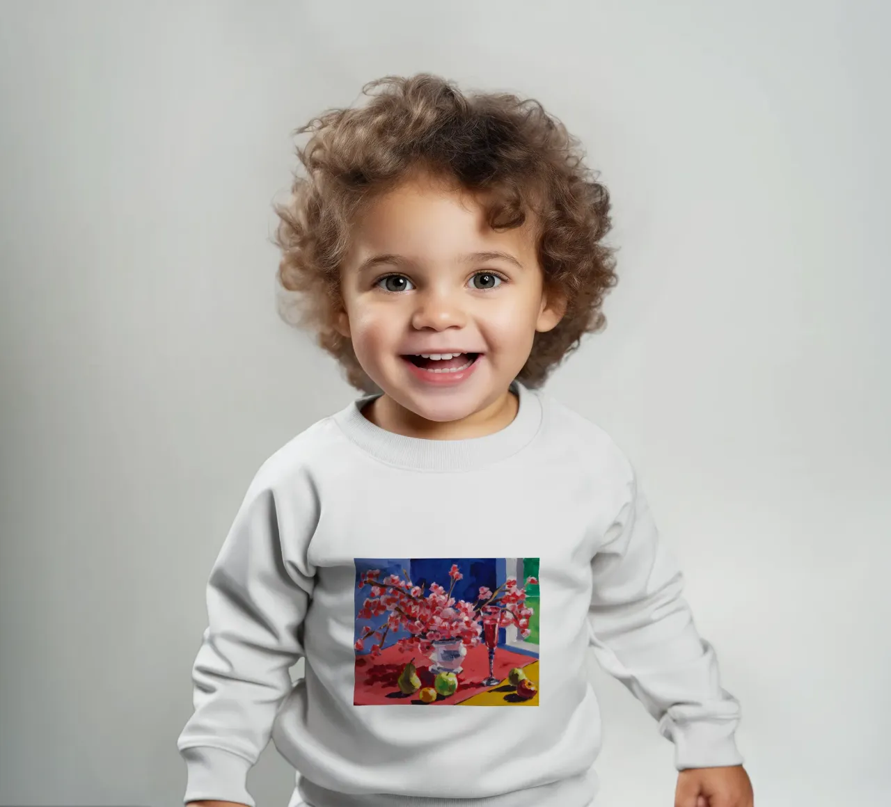 Contrasto Ruby Bloom felpa neonato da Celestial Harmony