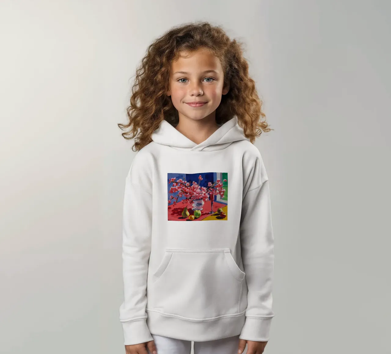 Contrasto Ruby Bloom felpa bambino con cappuccio da Celestial Harmony