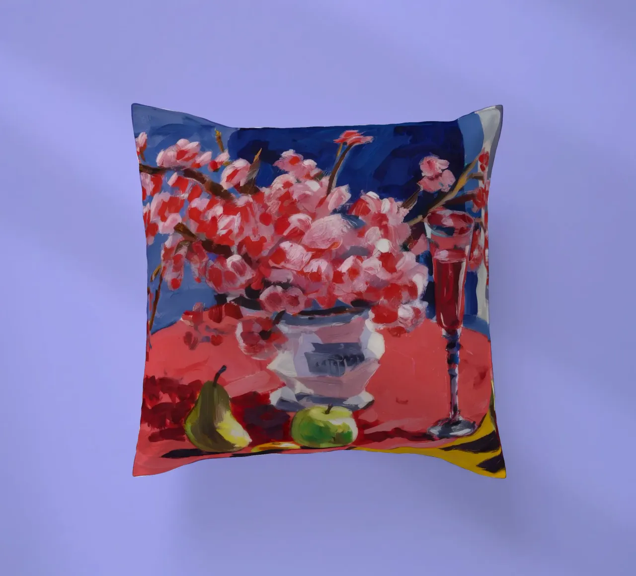 Contrasto Ruby Bloom cuscino da Celestial Harmony