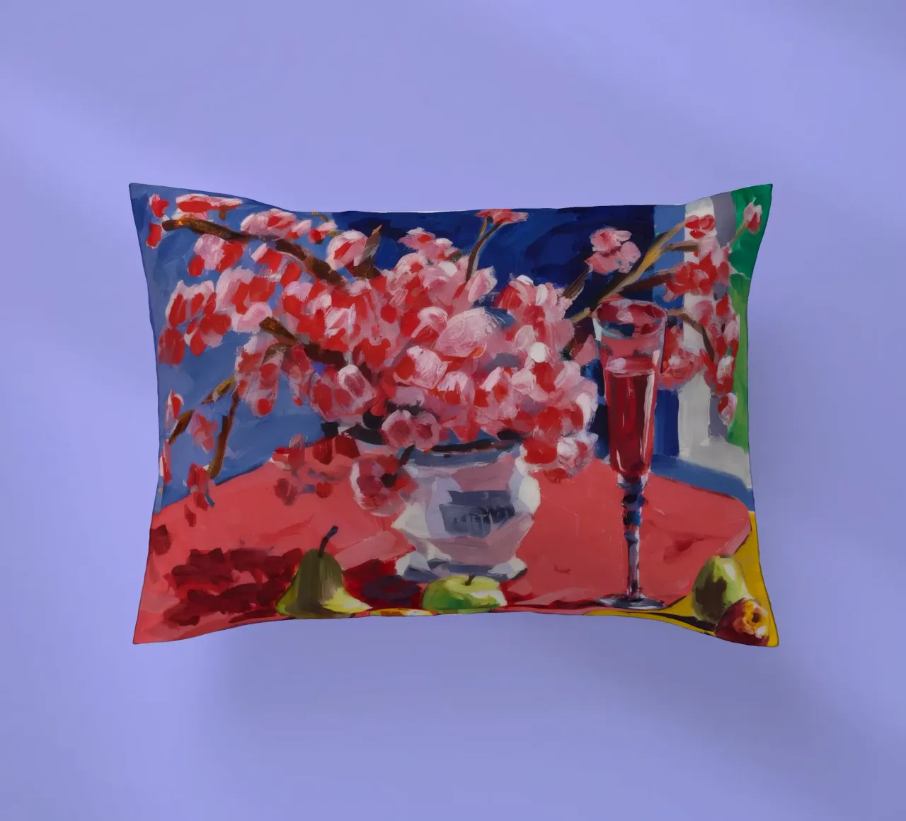 Contrasto Ruby Bloom cuscino da Celestial Harmony