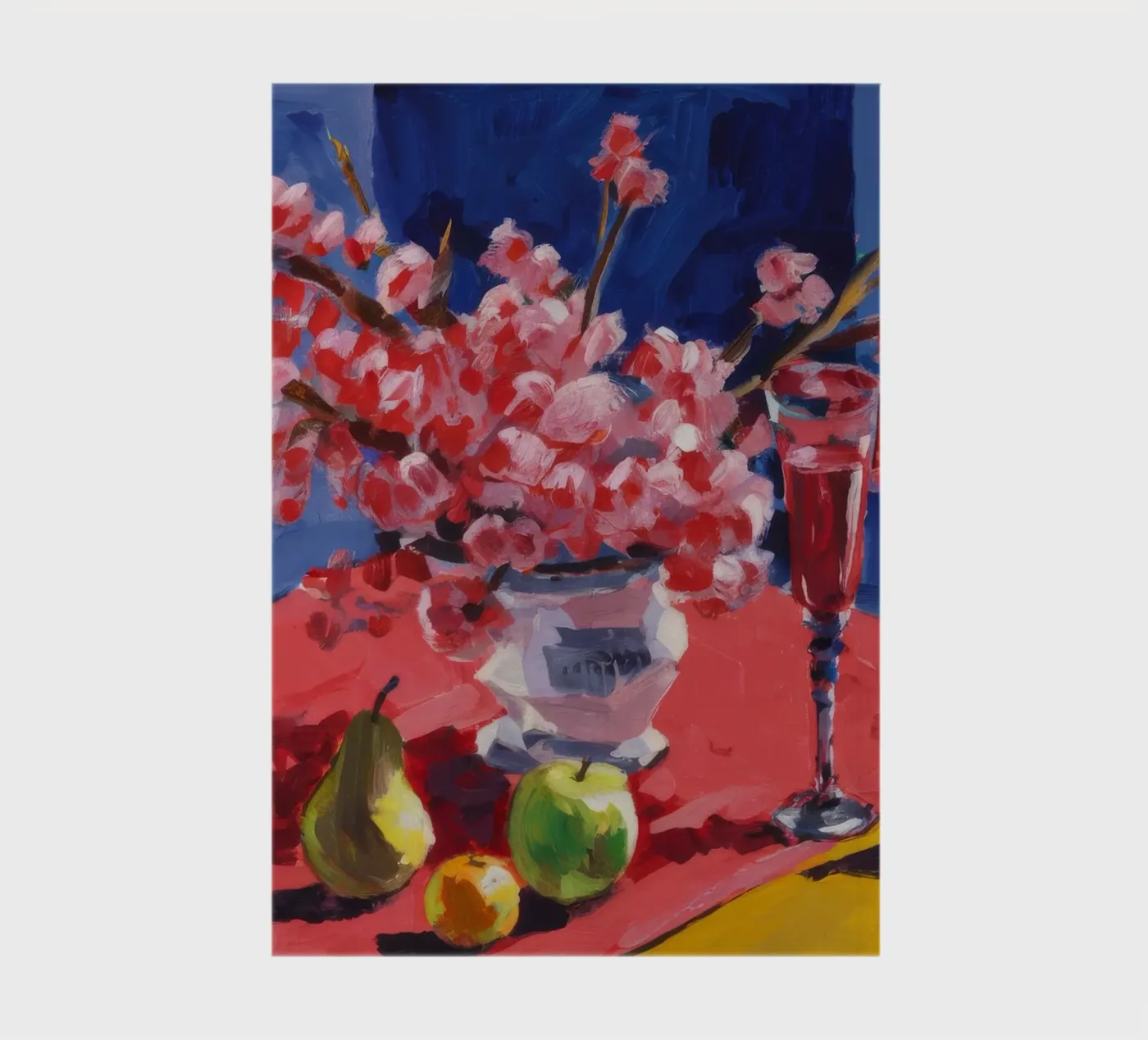 Ruby Bloom Contrast notitieboek van Celestial Harmony