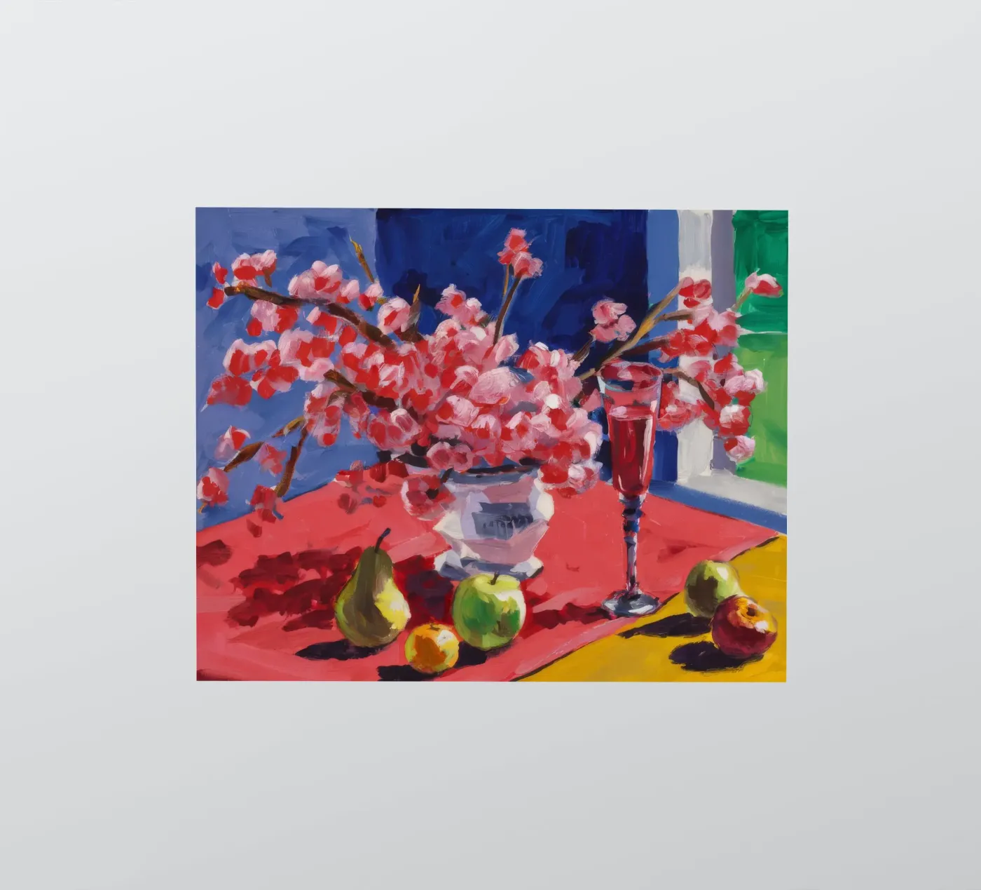 Ruby Bloom Contrast sticker van Celestial Harmony