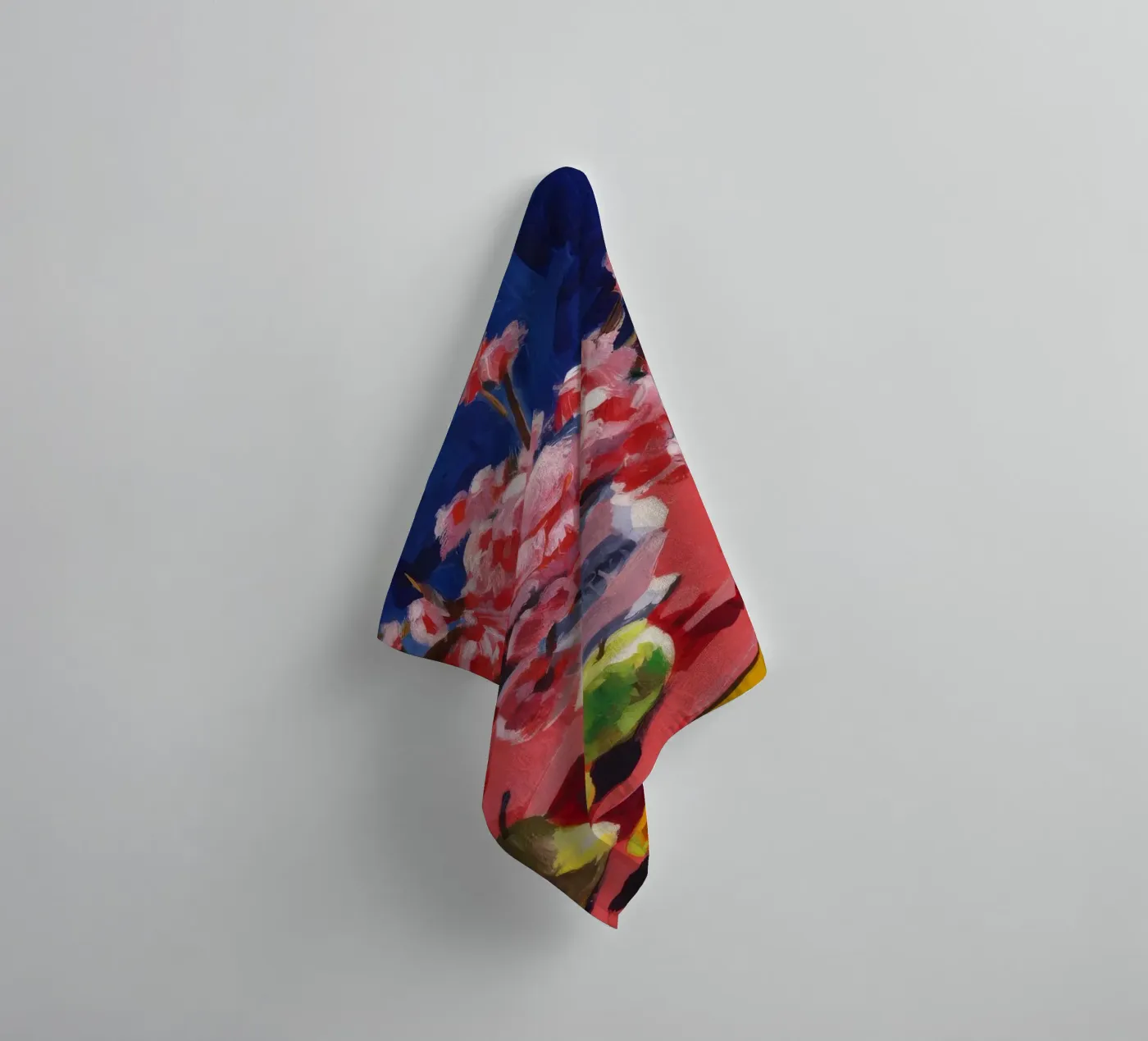 Ruby Bloom Contrast asciugamano da bagno da Celestial Harmony