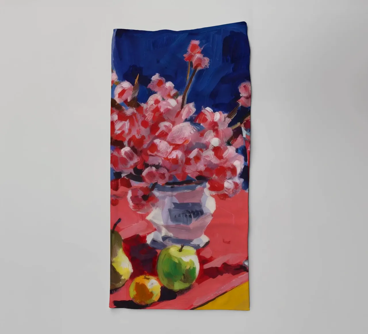 Contrasto Ruby Bloom asciugamano da bagno da Celestial Harmony