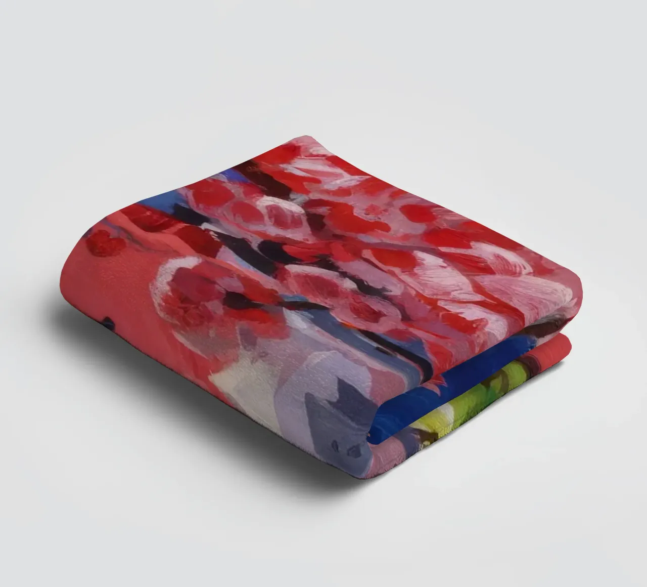 Contrasto Ruby Bloom asciugamano da bagno da Celestial Harmony