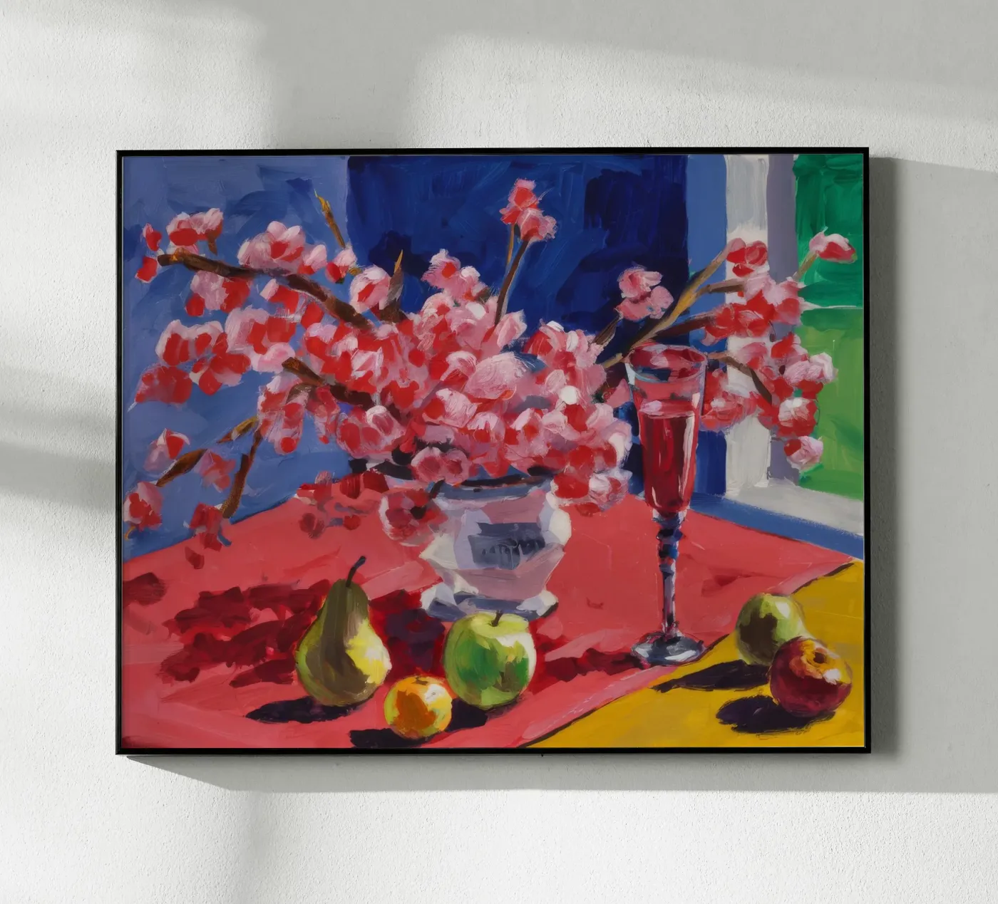 Ruby Bloom Contrast acryl van Celestial Harmony