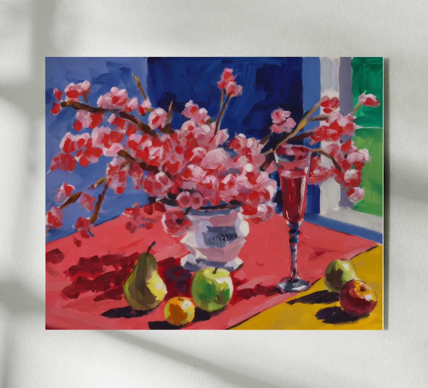 Ruby Bloom Contraste plexiglas de Celestial Harmony