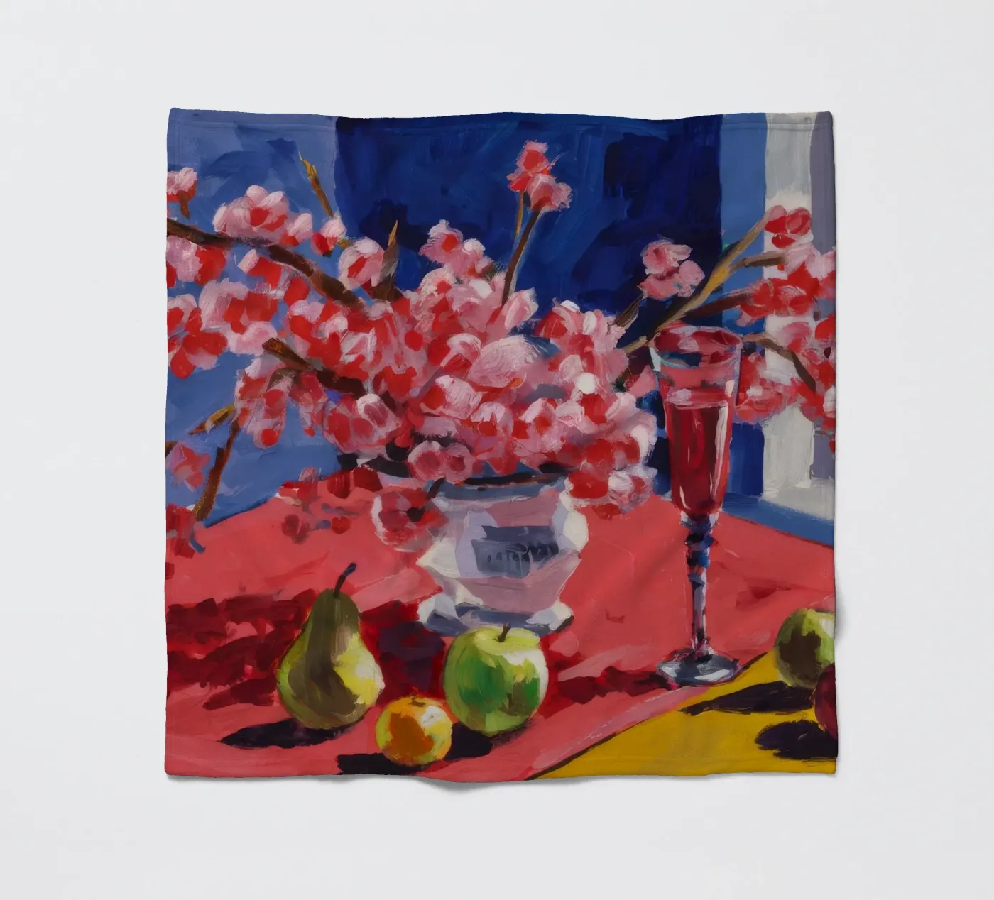 Ruby Bloom Contraste plaid polaire de Celestial Harmony