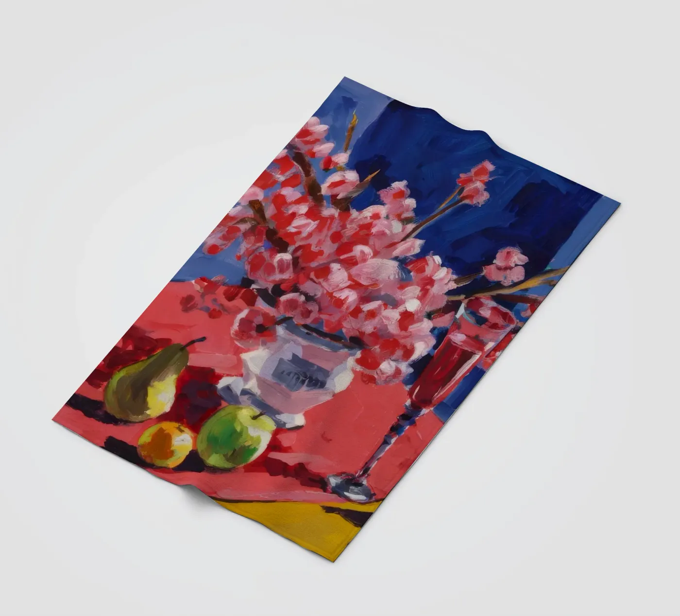 Ruby Bloom Contraste plaid polaire de Celestial Harmony