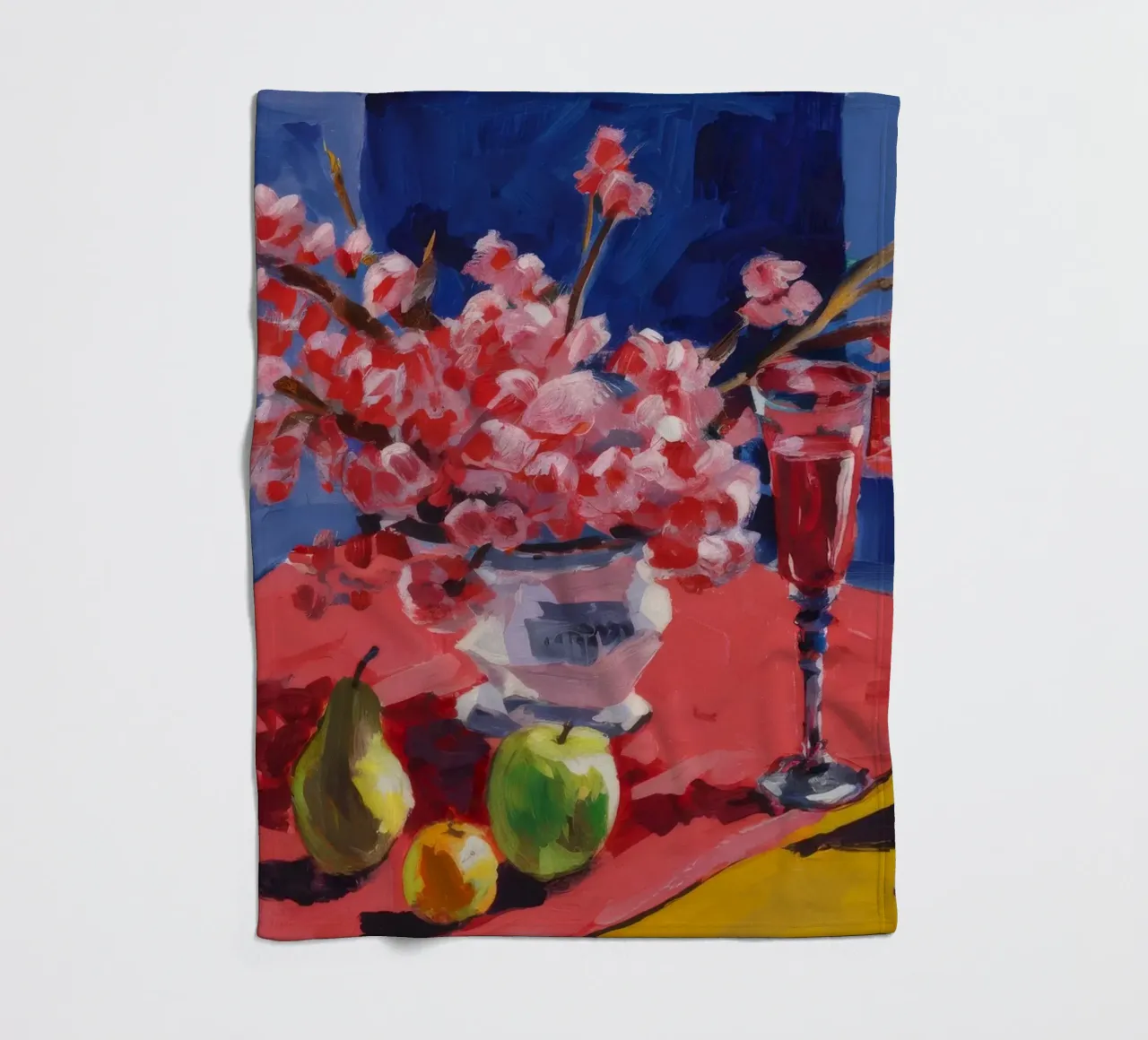 Ruby Bloom Contrast fleecedeken van Celestial Harmony