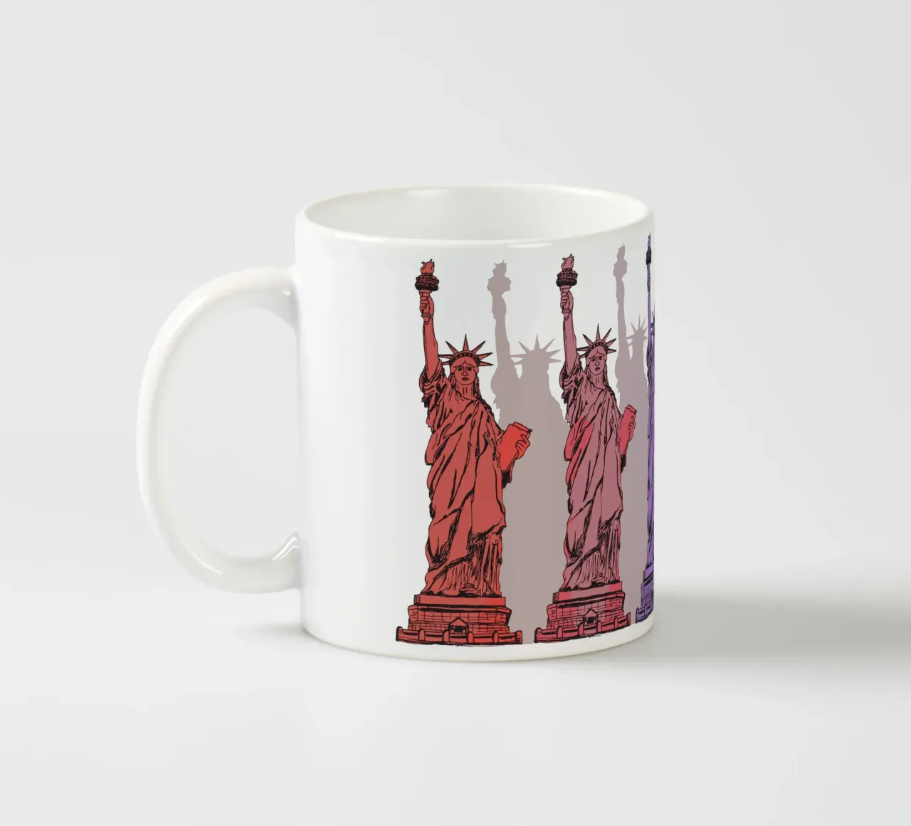 Colorful NYC tazza in ceramica da KP Design