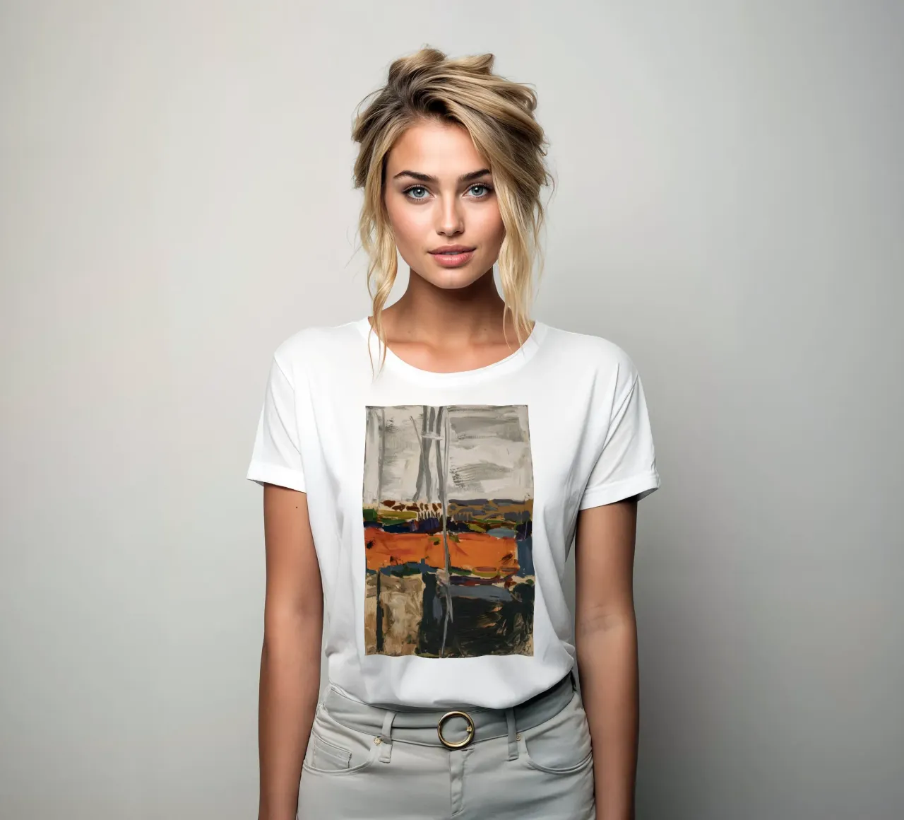 Canyon Strata Deep women's fitted t-shirt by Dream Spectrum
