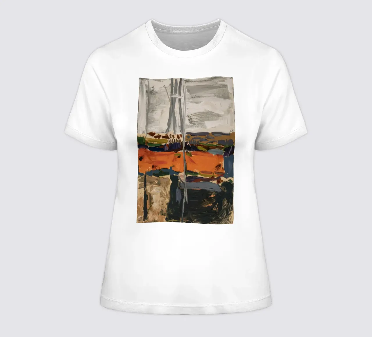 Canyon Strata Deep women's fitted t-shirt by Dream Spectrum