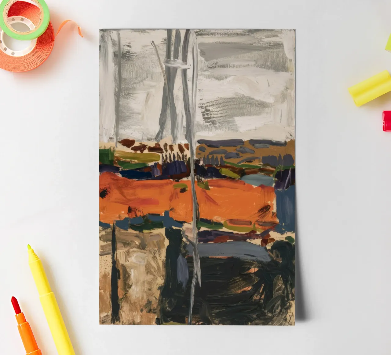 Canyon Strata Deep foglio adesivo da Dream Spectrum