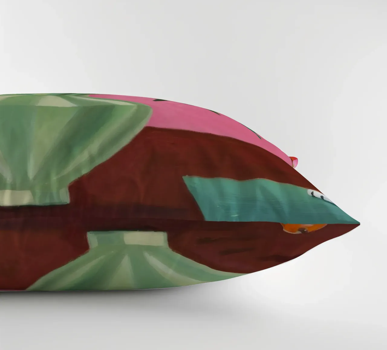 Flauto rosa petalo cuscino da Opal Strokes
