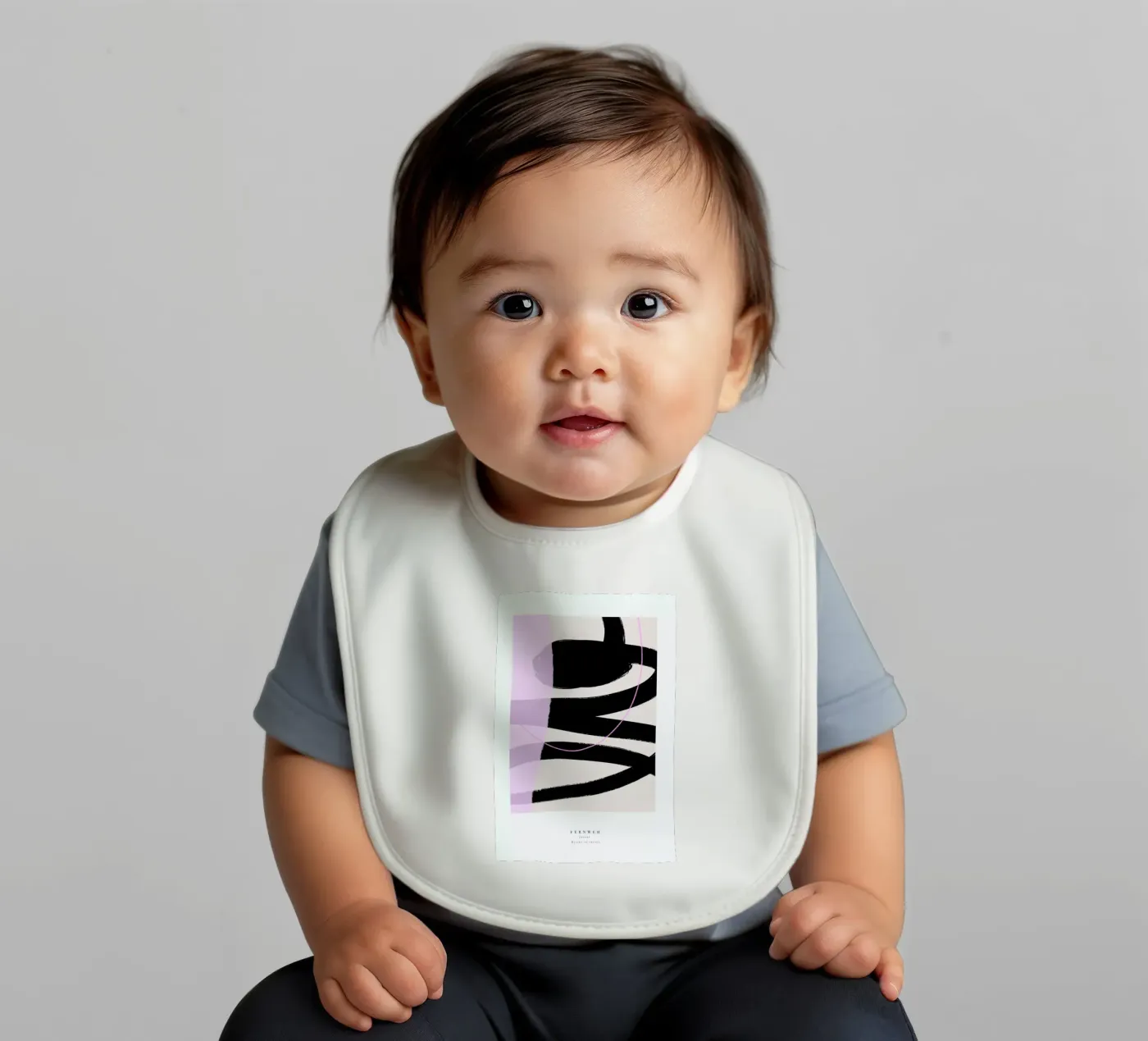 Fernweh baby slabbetje van Pure