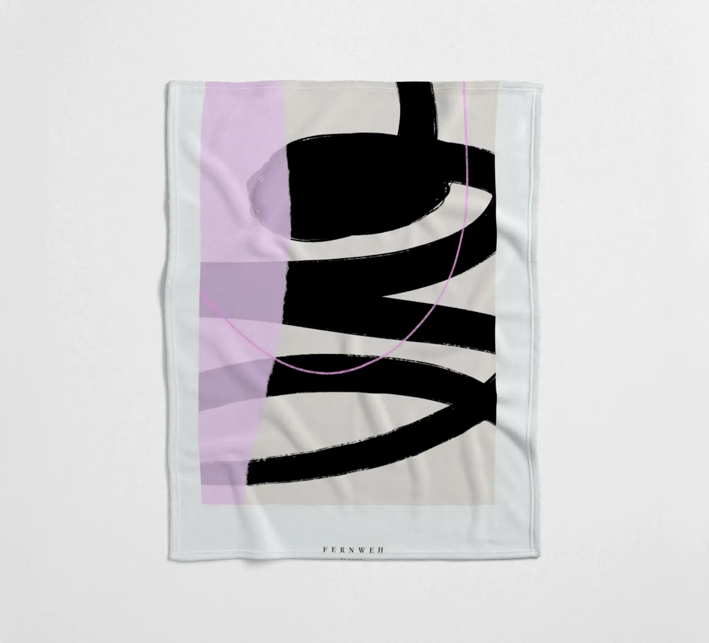 Fernweh Fleecedecke von Pure
