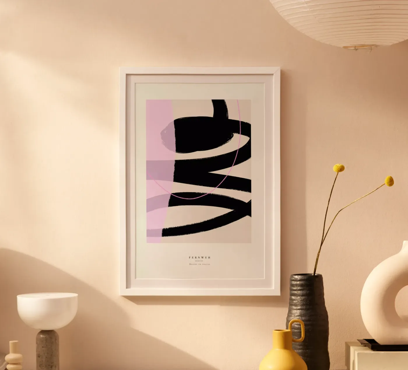 Fernweh poster van Pure