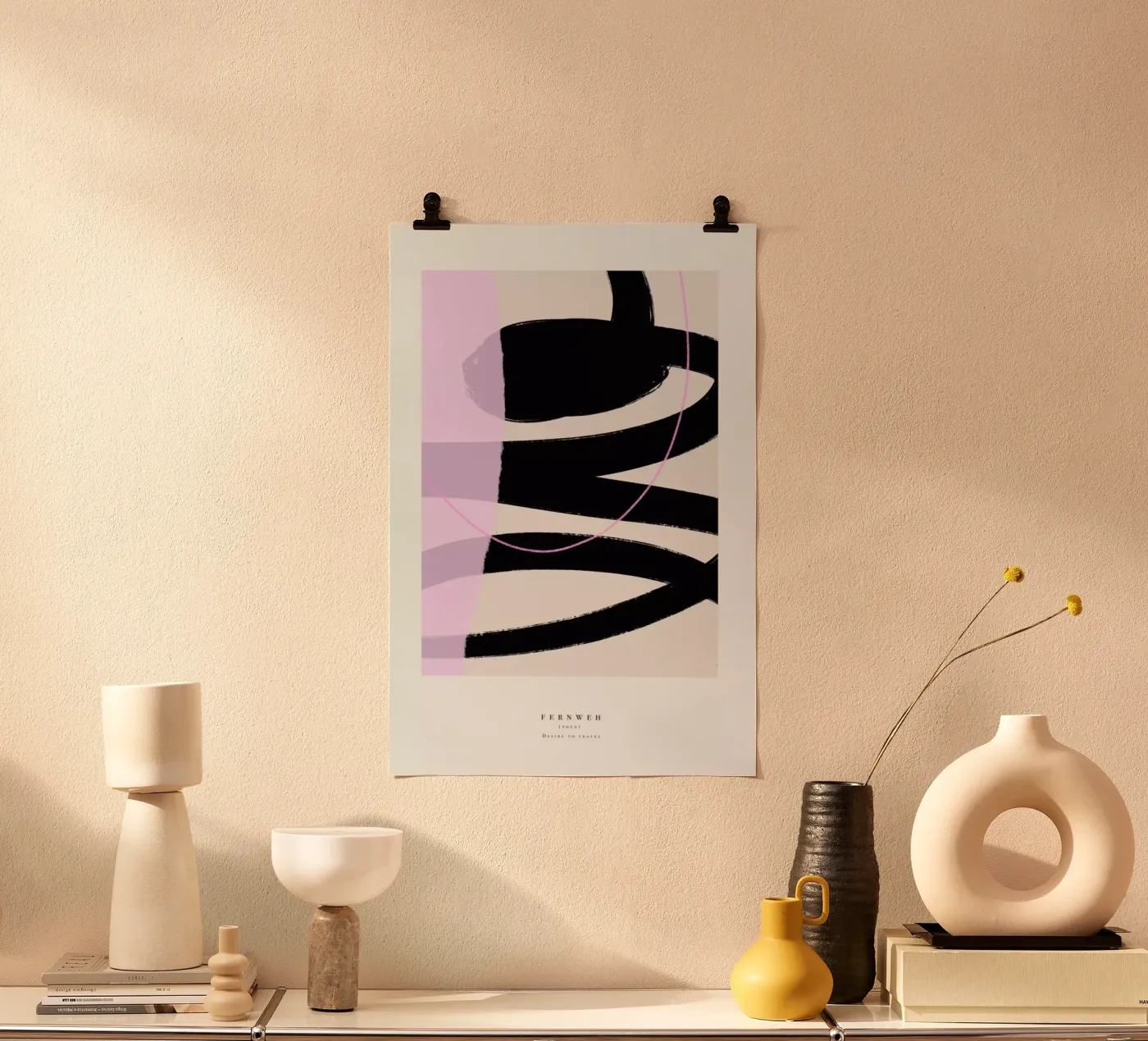 Fernweh poster van Pure