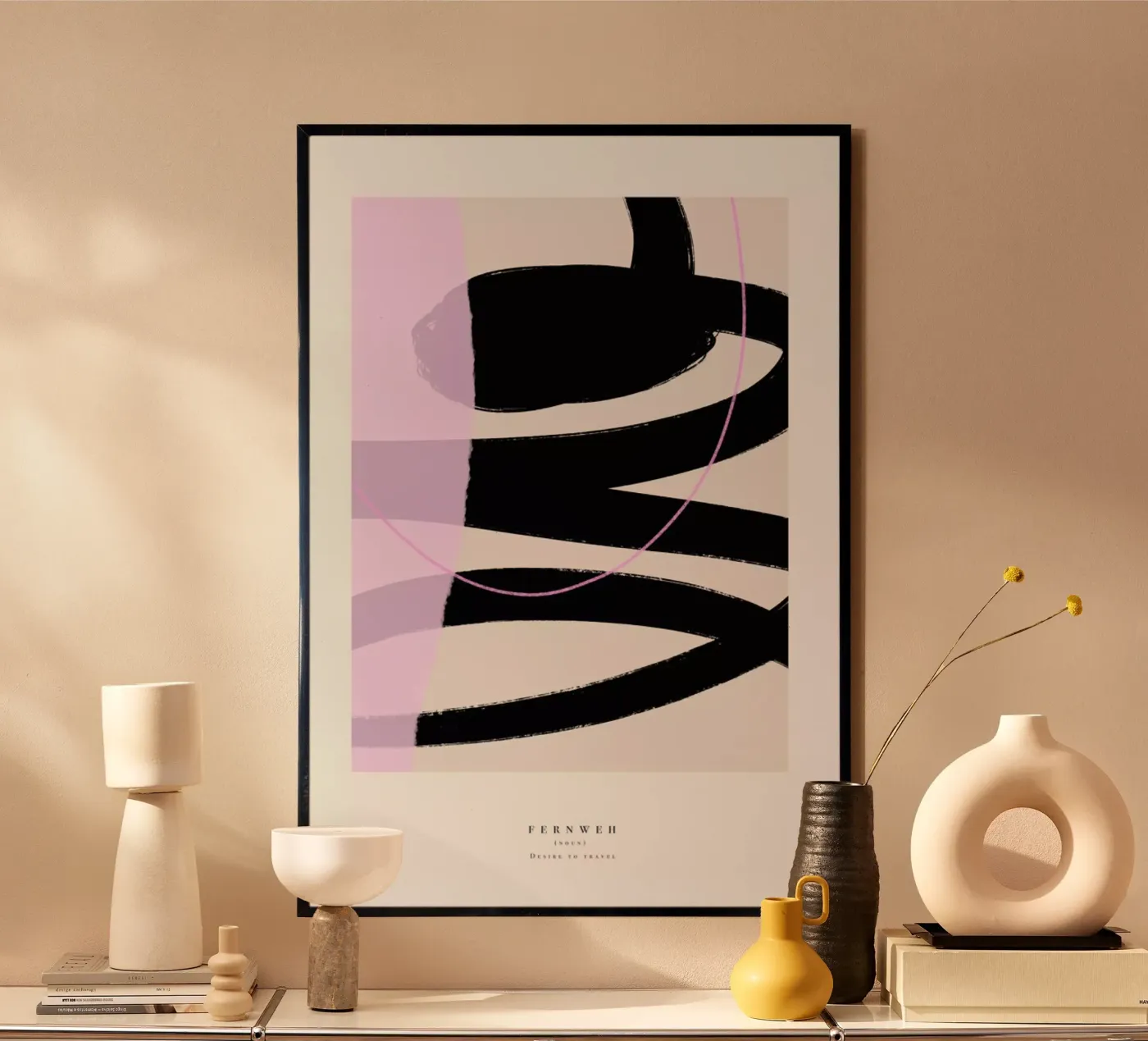 Fernweh poster van Pure