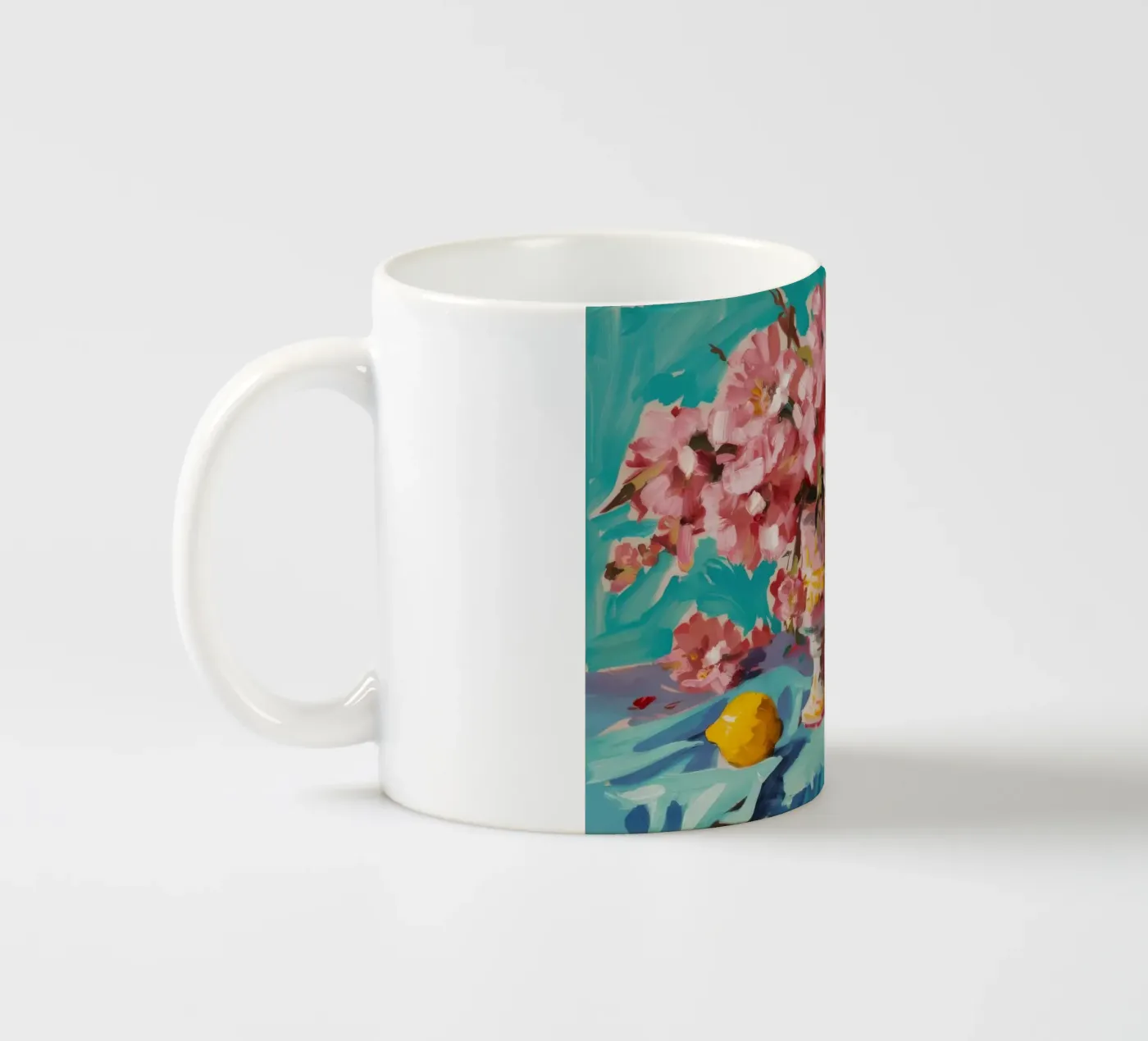 Peony Pattern Play ceramic mug by Celestial Harmony