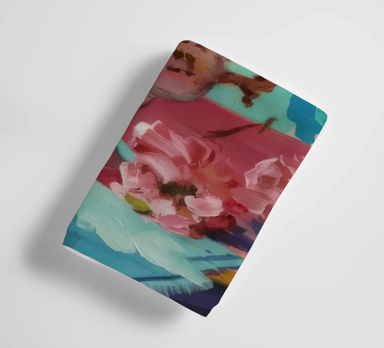 Peony Pattern Play towel by Celestial Harmony