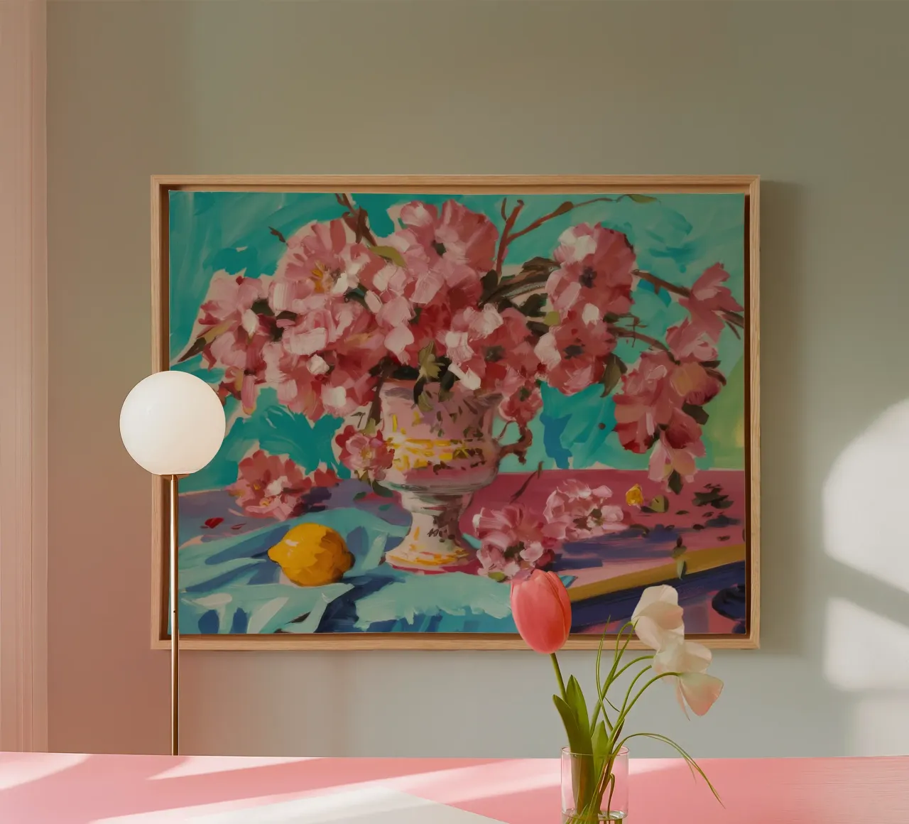 Peony Pattern Play canvas by Celestial Harmony