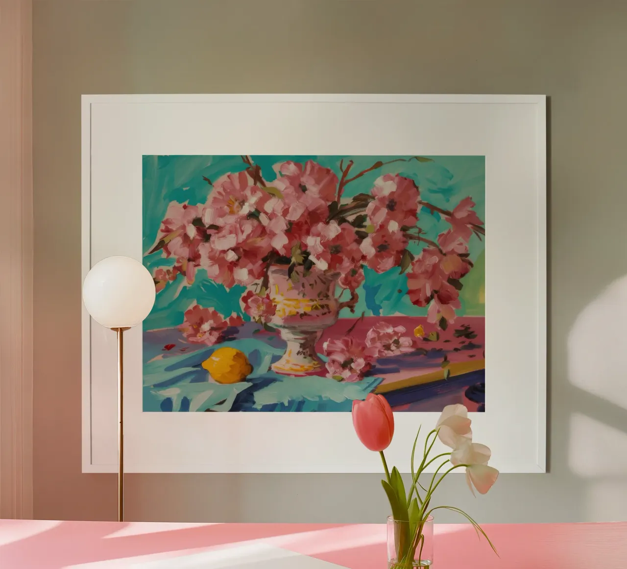 Gioco del modello Peonia poster da Celestial Harmony