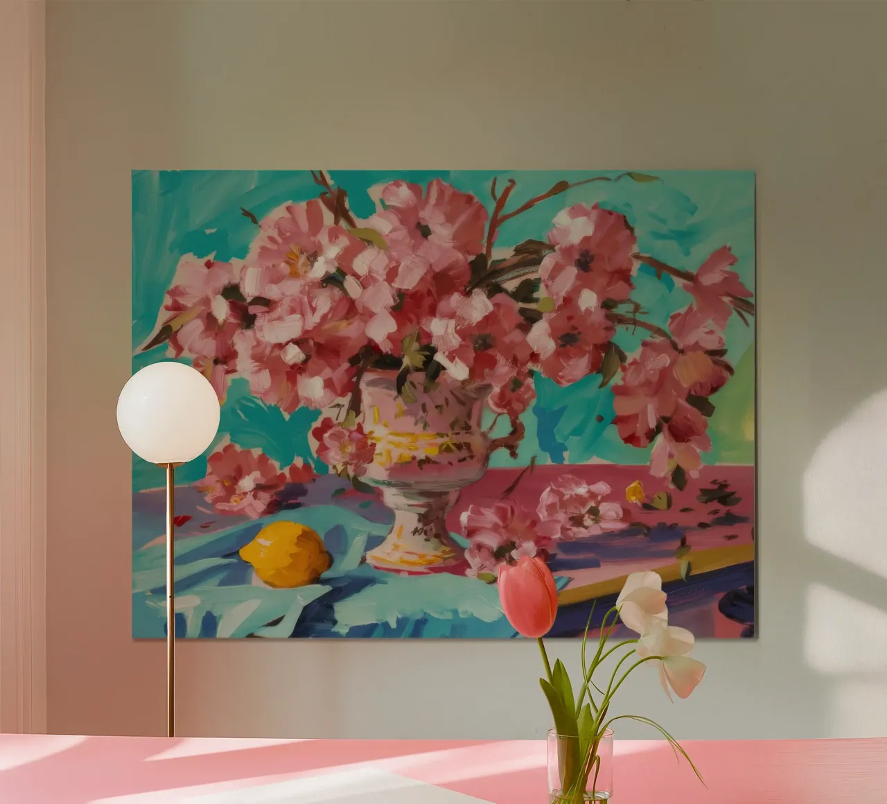 Gioco del modello Peonia poster da Celestial Harmony