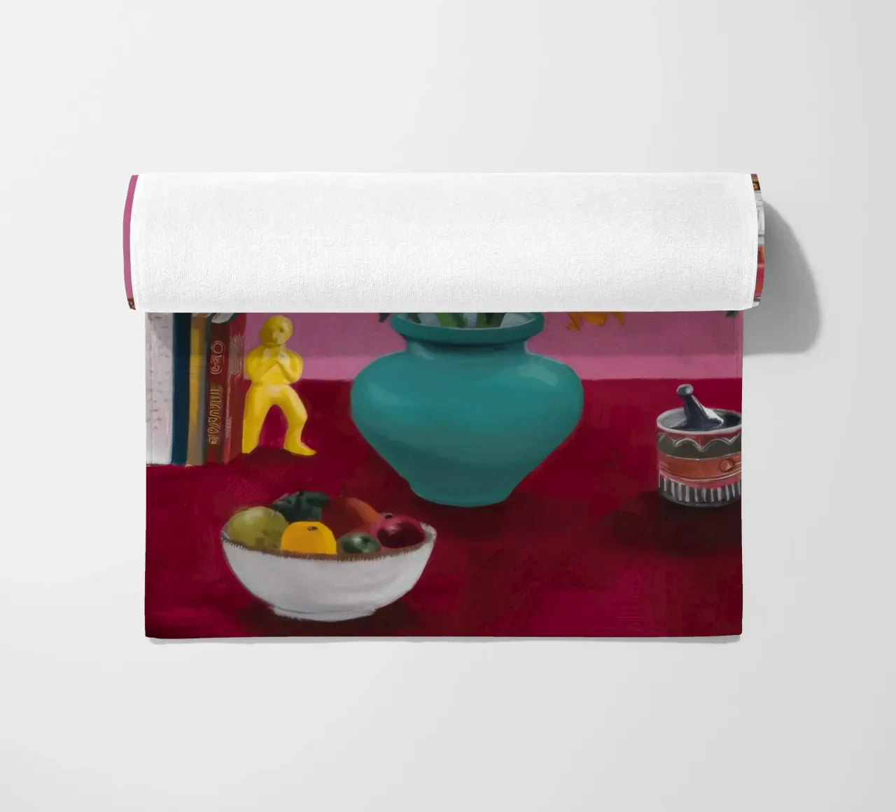 Studio sul fiore dell'alzavola telo mare da Opal Strokes