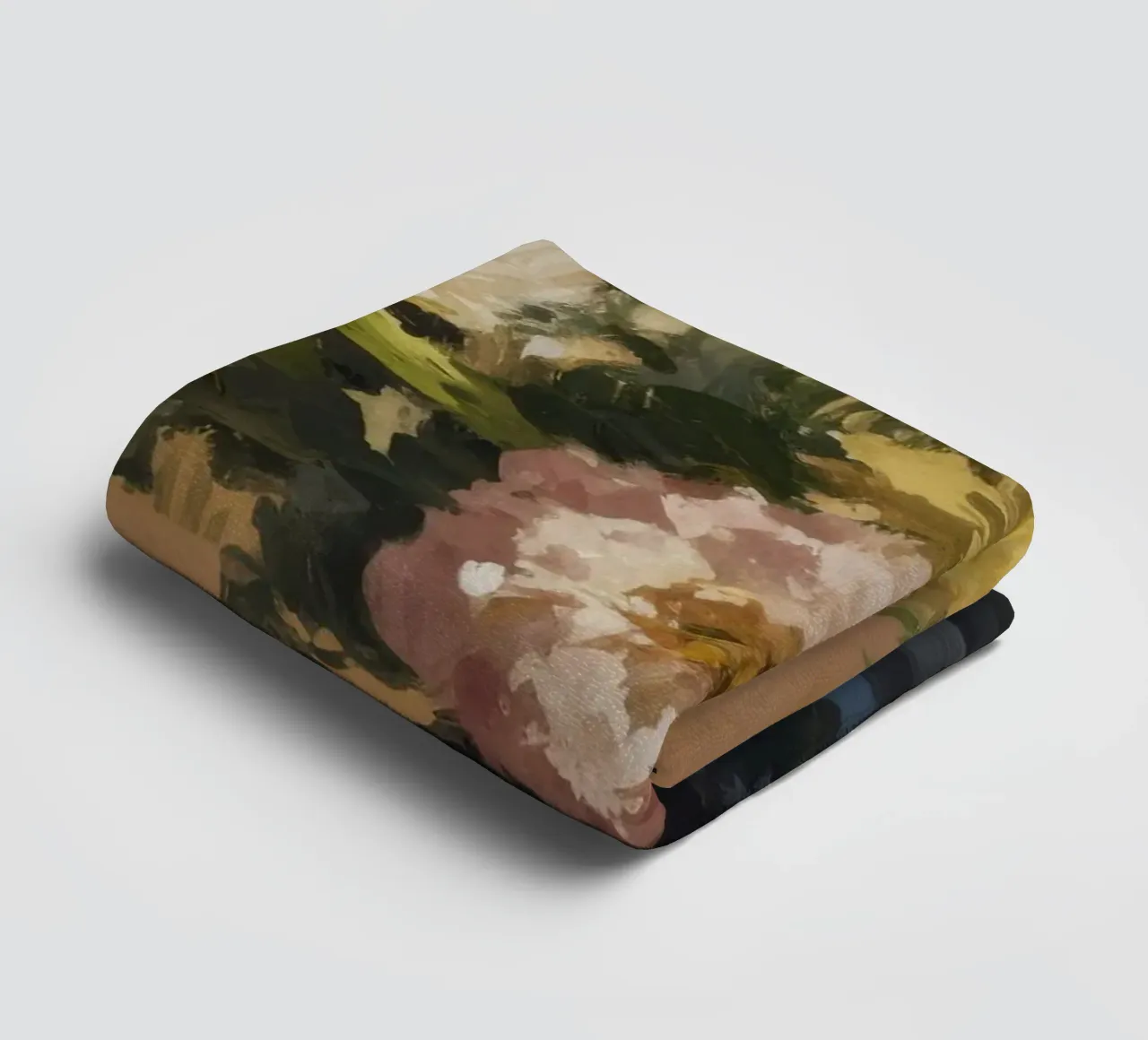 Luminous Dahlia Depth towel by Celestial Harmony