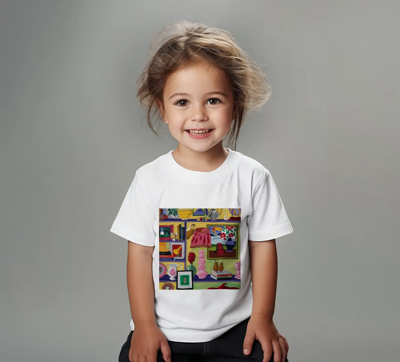 Eclectic Joyful Cache Kinder T-Shirt von Opal Strokes
