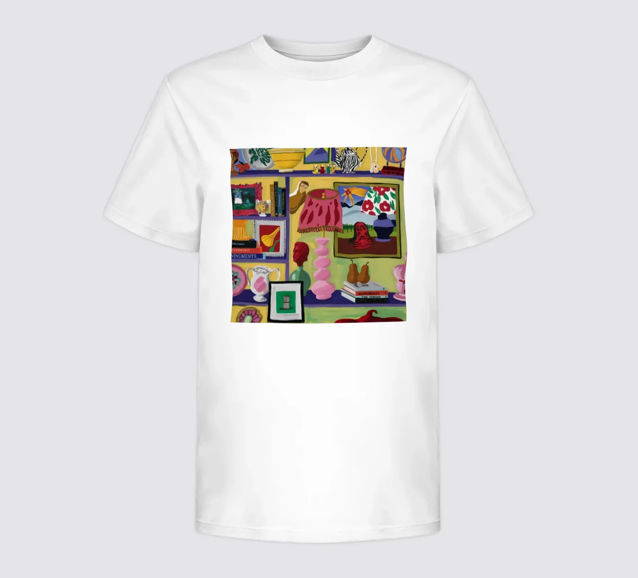 Eclectische vreugdevolle cache kinder t-shirt van Opal Strokes
