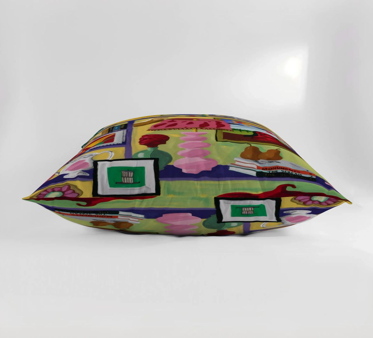 Cache éclectique joyeux coussin de Opal Strokes