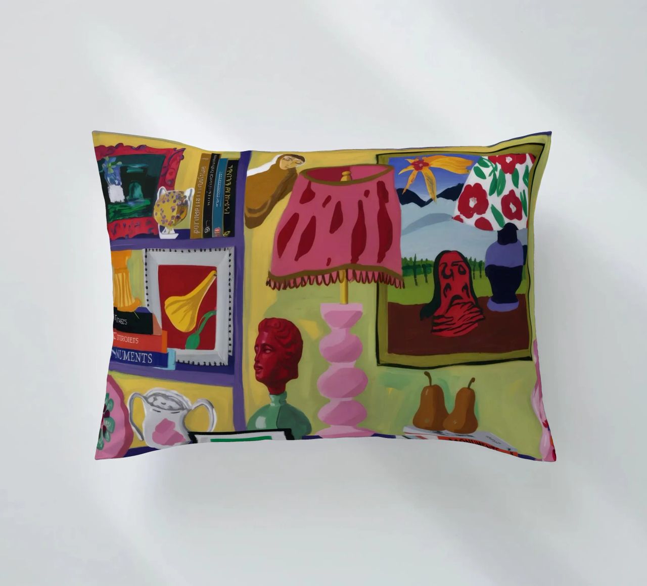 Cache éclectique joyeux coussin de Opal Strokes