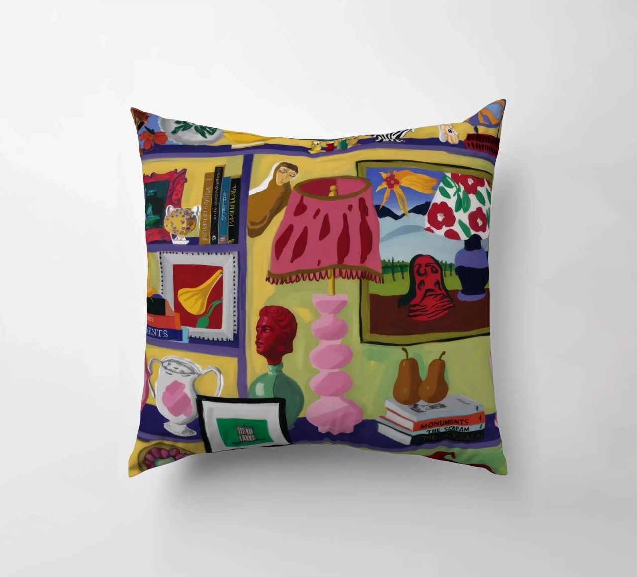 Cache éclectique joyeux coussin de Opal Strokes