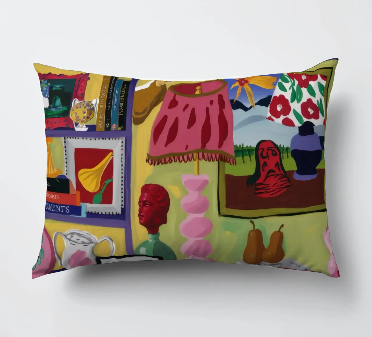 Cache éclectique joyeux coussin de Opal Strokes