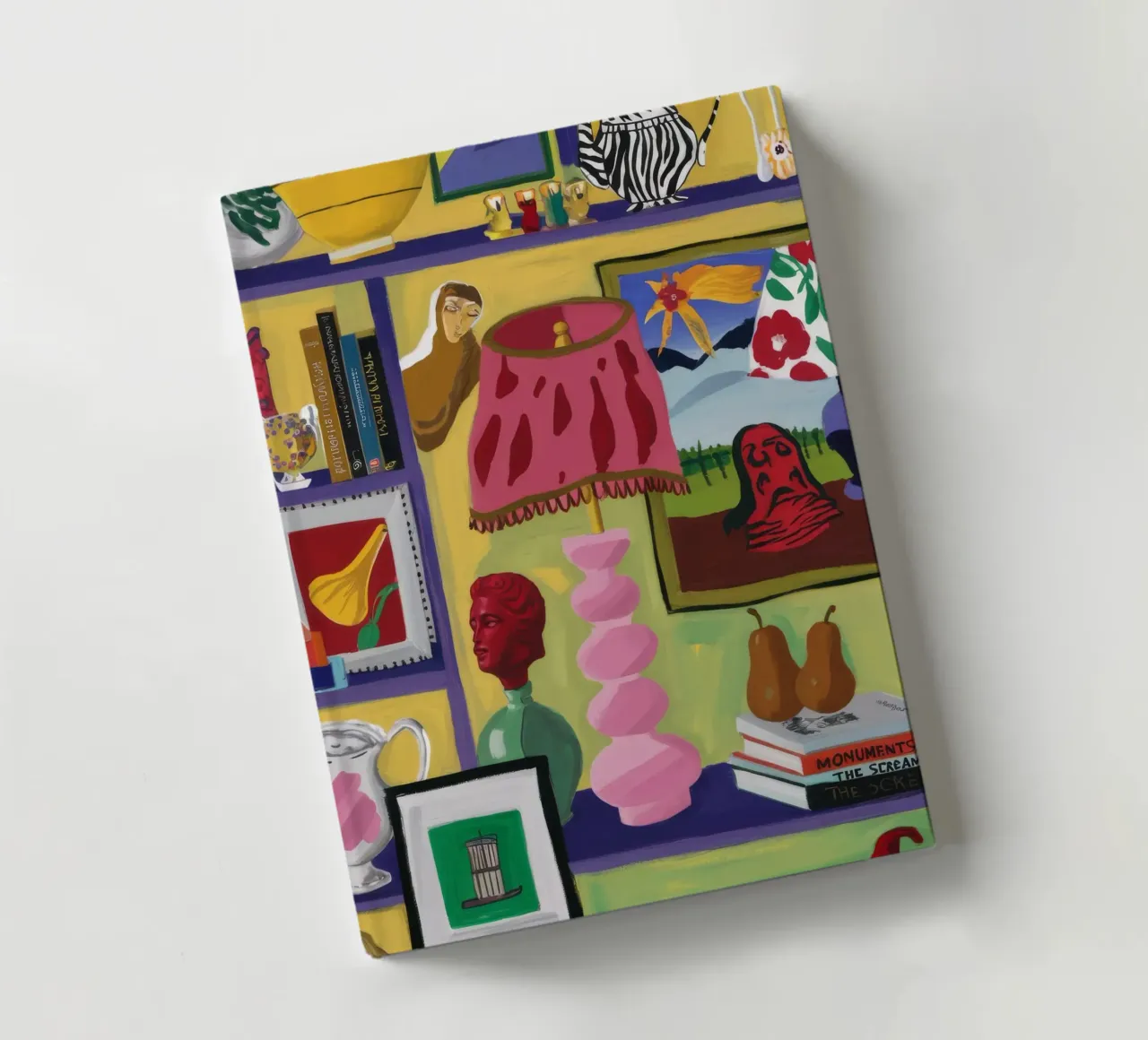 Eclectic Joyful Cache notebook by Opal Strokes