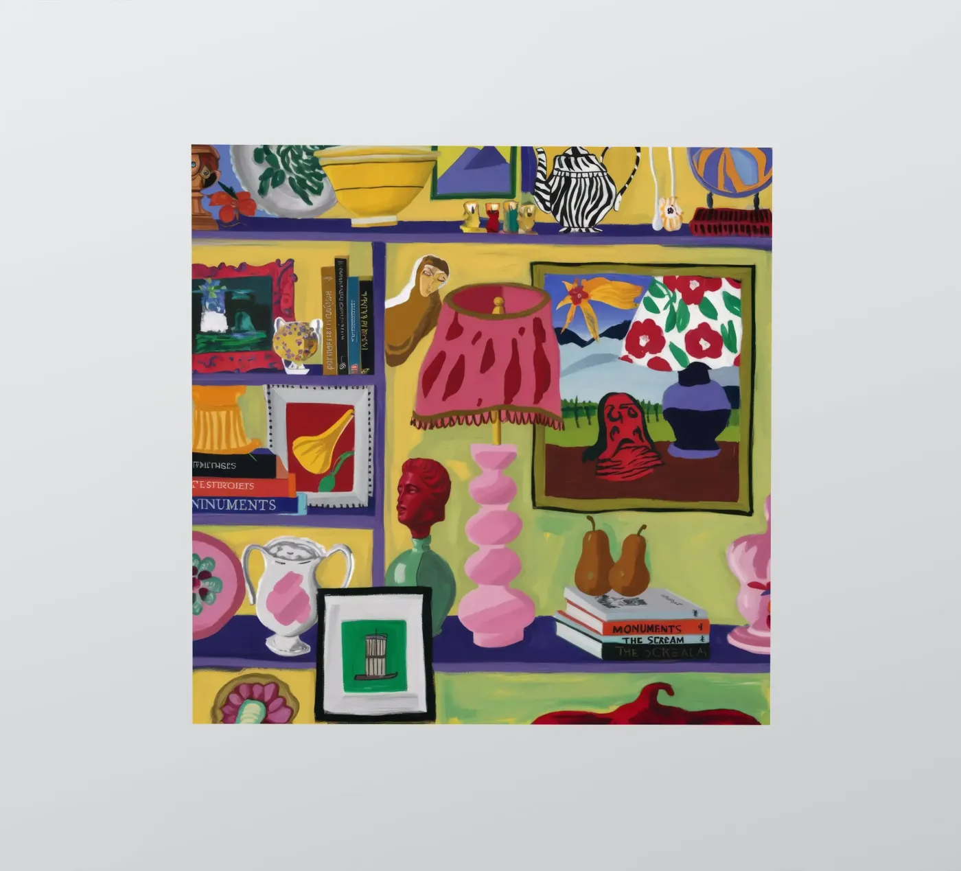 Eklektischer freudiger Cache Sticker von Opal Strokes