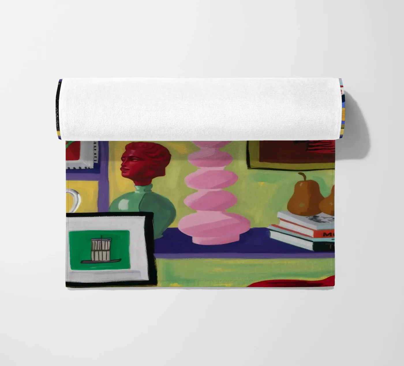 Cache eclettica e gioiosa telo mare da Opal Strokes