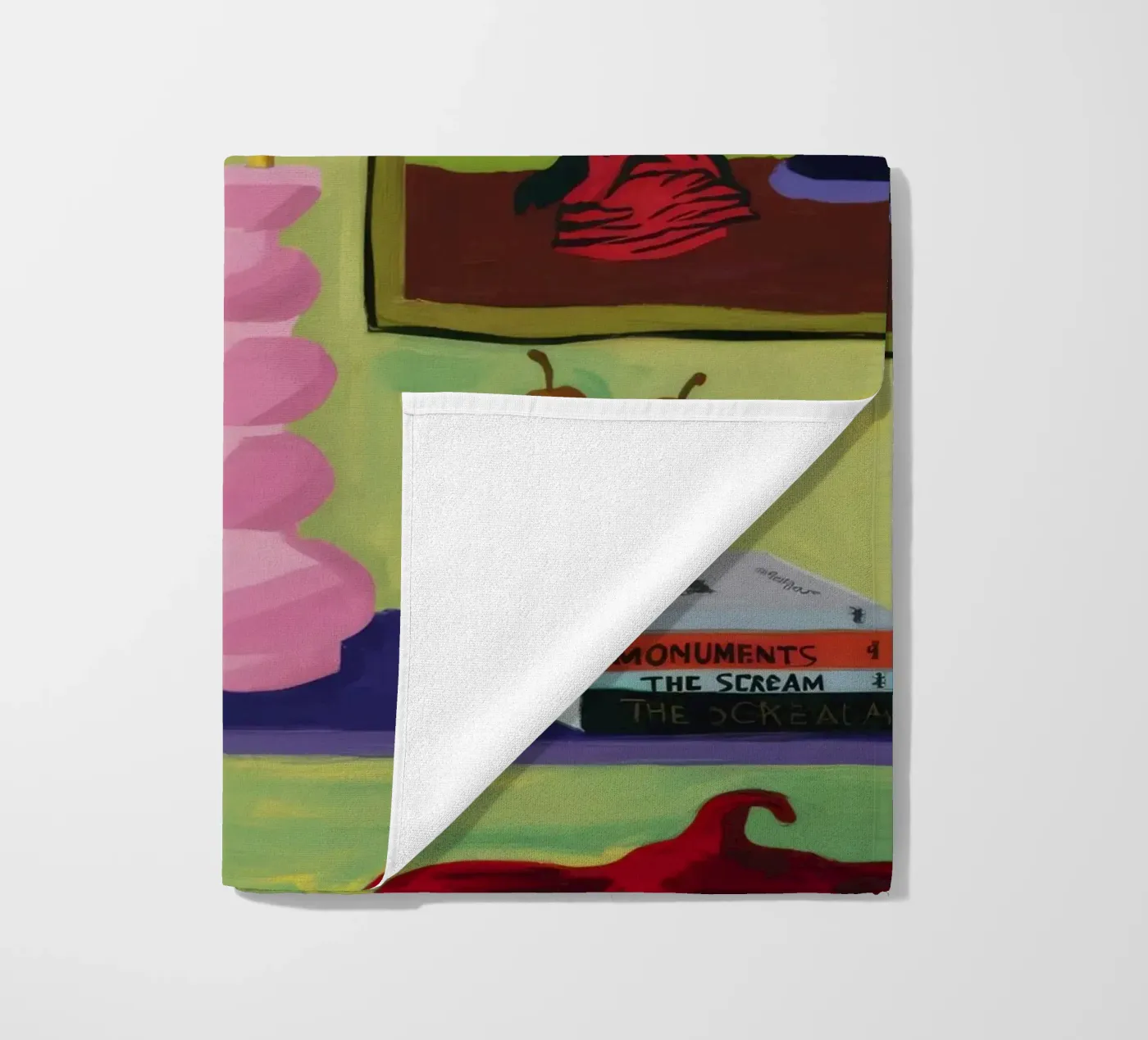 Cache eclettica e gioiosa telo mare da Opal Strokes