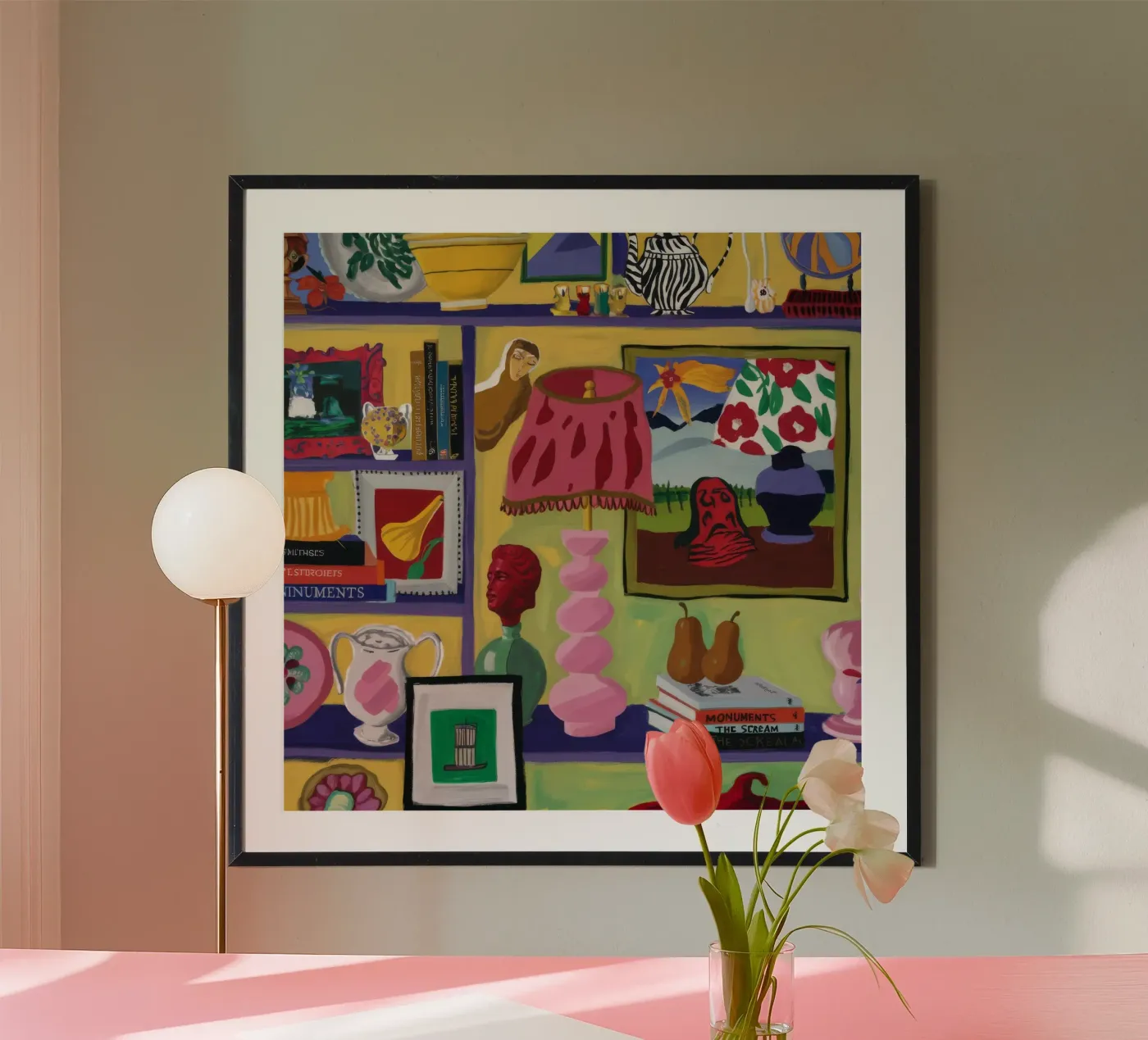 Eclectic Joyful Cache poster by Opal Strokes